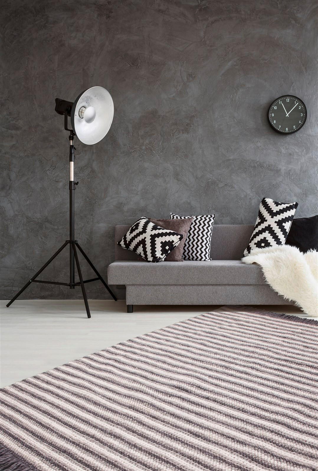 WEBTEPPICH 200/290 cm Anthrazit, Naturfarben  - Anthrazit/Naturfarben, Basics, Textil (200/290cm) - Novel