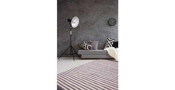 WEBTEPPICH 80/150 cm Anthrazit, Naturfarben  - Anthrazit/Naturfarben, Basics, Textil (80/150cm) - Novel