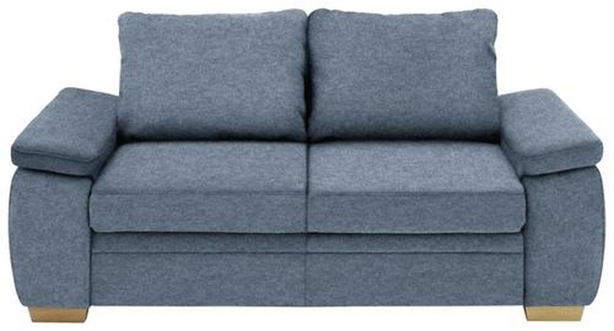 SCHLAFSOFA Blau  - Blau, KONVENTIONELL, Holz/Textil (196/90/100cm) - Beldomo Style