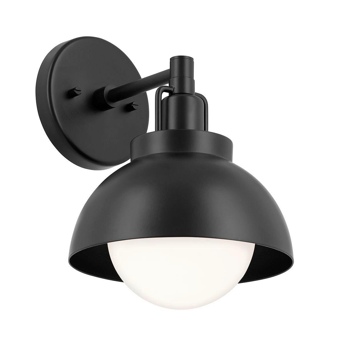 WANDLEUCHTE   - Schwarz, KONVENTIONELL, Metall (22,7/20,3/24,1cm) - Elstead Lighting