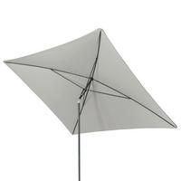 SONNENSCHIRM  230/190 cm  - Anthrazit/Hellgrau, Basics, Textil/Metall (230/190cm) - Doppler
