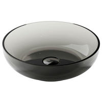 WASCHBECKEN 40/12/40 cm  - Graphitfarben, MODERN, Kunststoff (40/12/40cm)