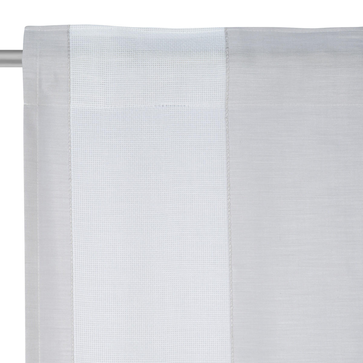 KOMBINIRANA ZAVESA  pol prosojno   140/245 cm  - siva, Basics, tekstil (140/245cm) - Esposa