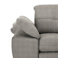 ECKSOFA  in Webstoff Grau  265/180 cm  - Schwarz/Grau, Design, Textil/Metall (265/180cm) - Carryhome