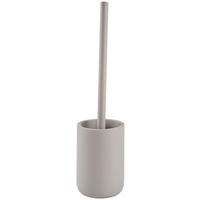 WC-BÜRSTE in Metall, Kunststoff  Kunststoff   - Taupe, Trend, Kunststoff/Metall (9,3/36,8cm) - Homeware