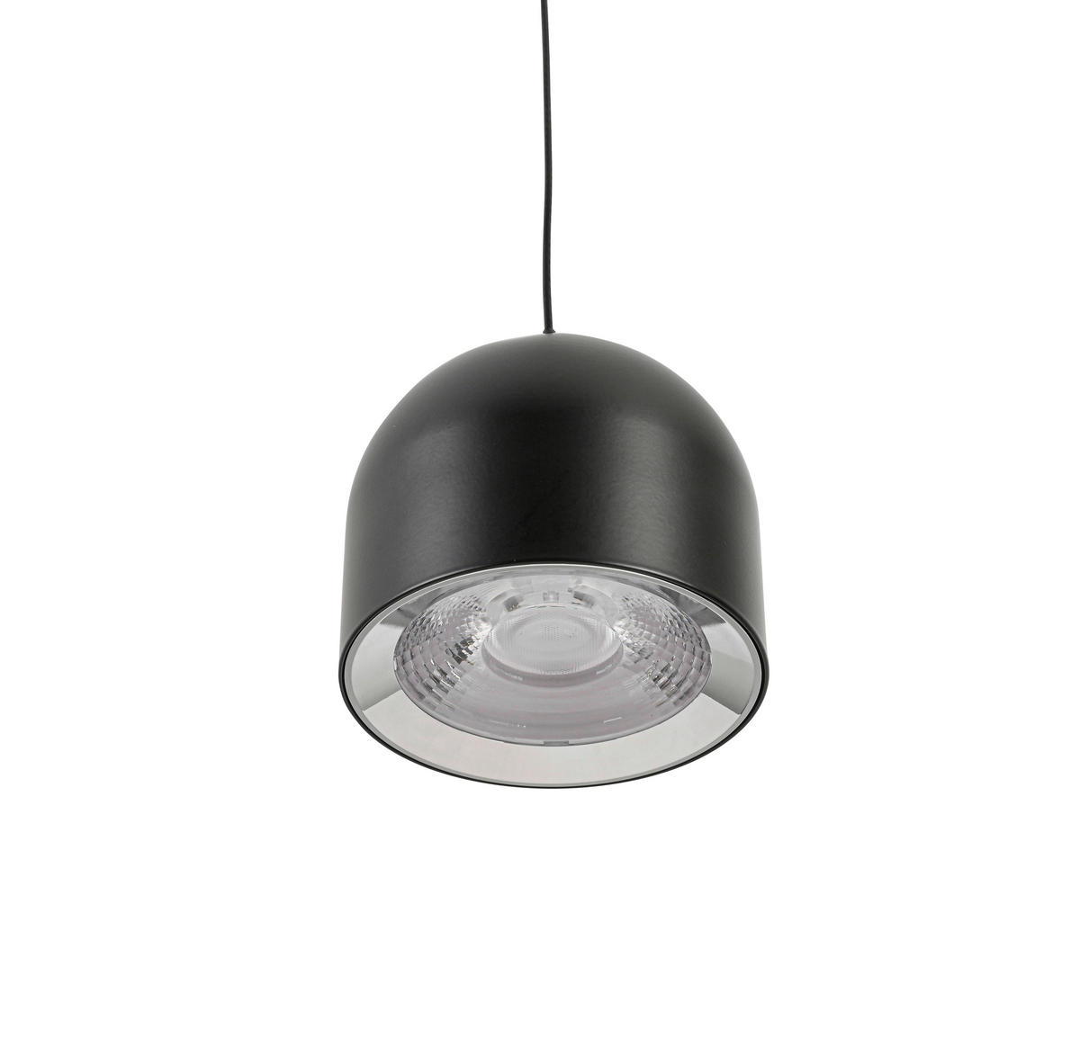 VISEČA LED-SVETILKA   6 W/620 lm/4000 K/220-240 V/ - barve kroma/črna, Basics, kovina/umetna masa (10/50-180cm) - Novel