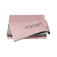DOMÁCA DEKA, bavlna, 150/200 cm - ružová/grafitová, Basics, textil (150/200cm) - Joop!
