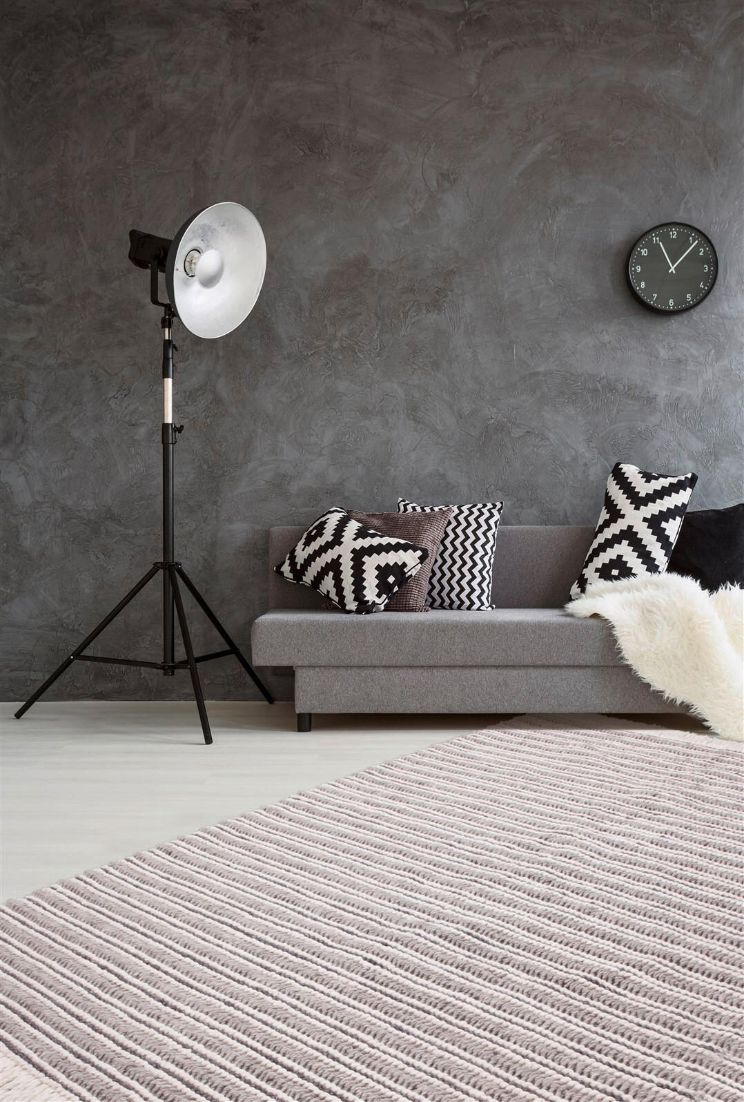 WEBTEPPICH 80/150 cm Naturfarben, Grau  - Naturfarben/Grau, Basics, Textil (80/150cm) - Novel