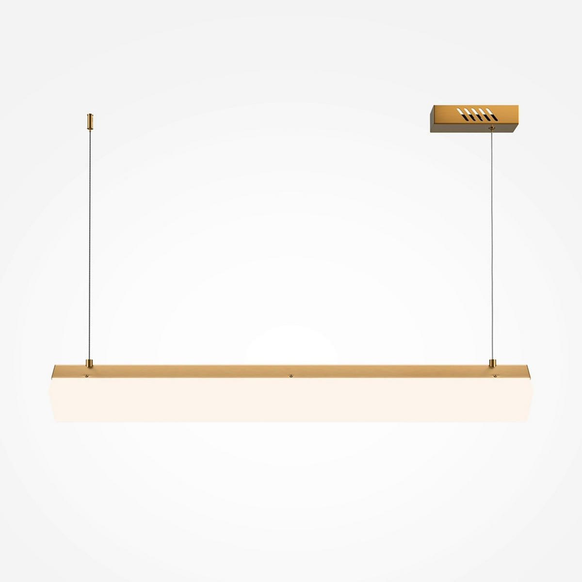 PENDELLEUCHTE 100/8,5/96,2 cm   - Messingfarben, MODERN, Metall (100/8,5/96,2cm) - MAYTONI