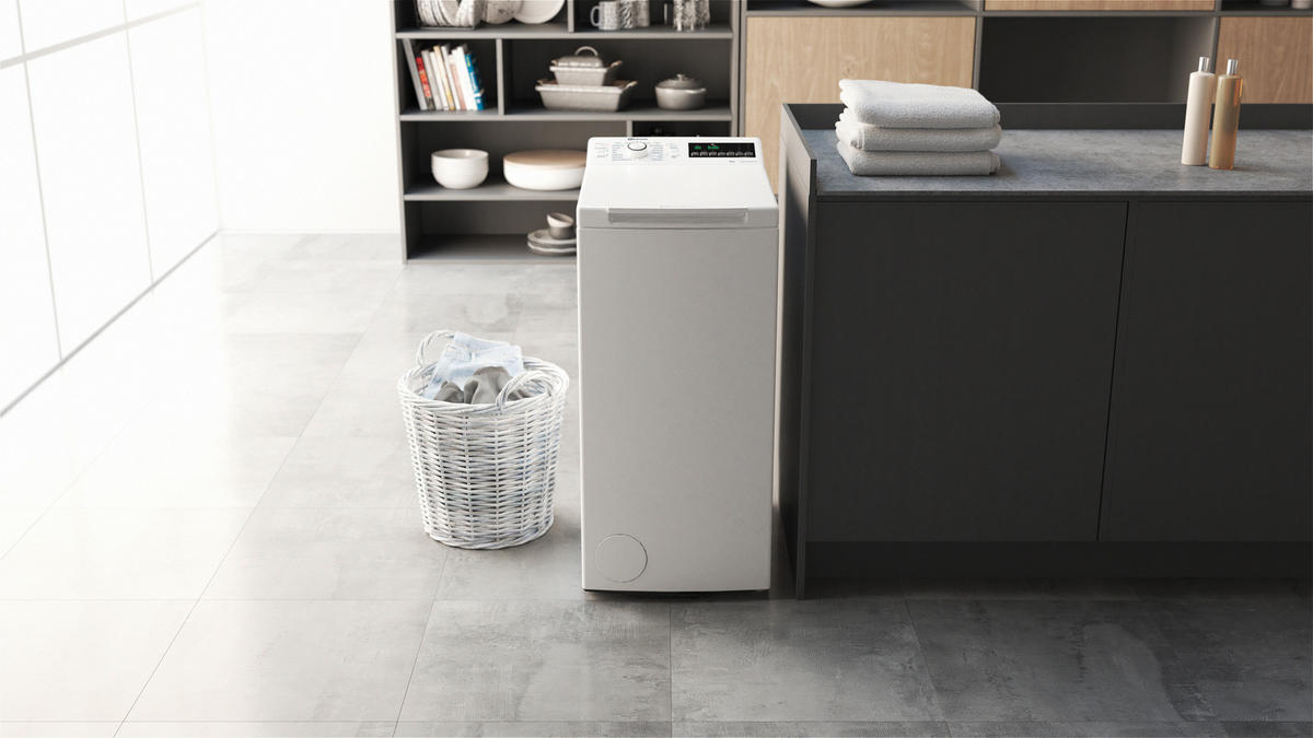 WASCHMASCHINE WMT BK 126 B  - Weiß, Trend, Kunststoff/Metall (40/90/60cm) - Bauknecht