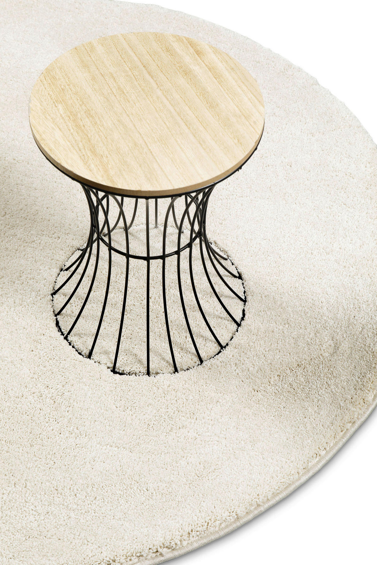 WEBTEPPICH 200 cm Nova Creme, Weiß  - Creme/Weiß, KONVENTIONELL, Textil (200cm) - WECON HOME BASIC