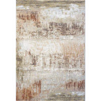 WEBTEPPICH 120/170 cm Argentum Braun, Grau, Terracotta  - Terracotta/Braun, KONVENTIONELL, Kunststoff/Textil (120/170cm)