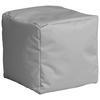 HOCKER Webstoff Grau  - Grau, Design, Textil (40/40/40cm) - Boxxx