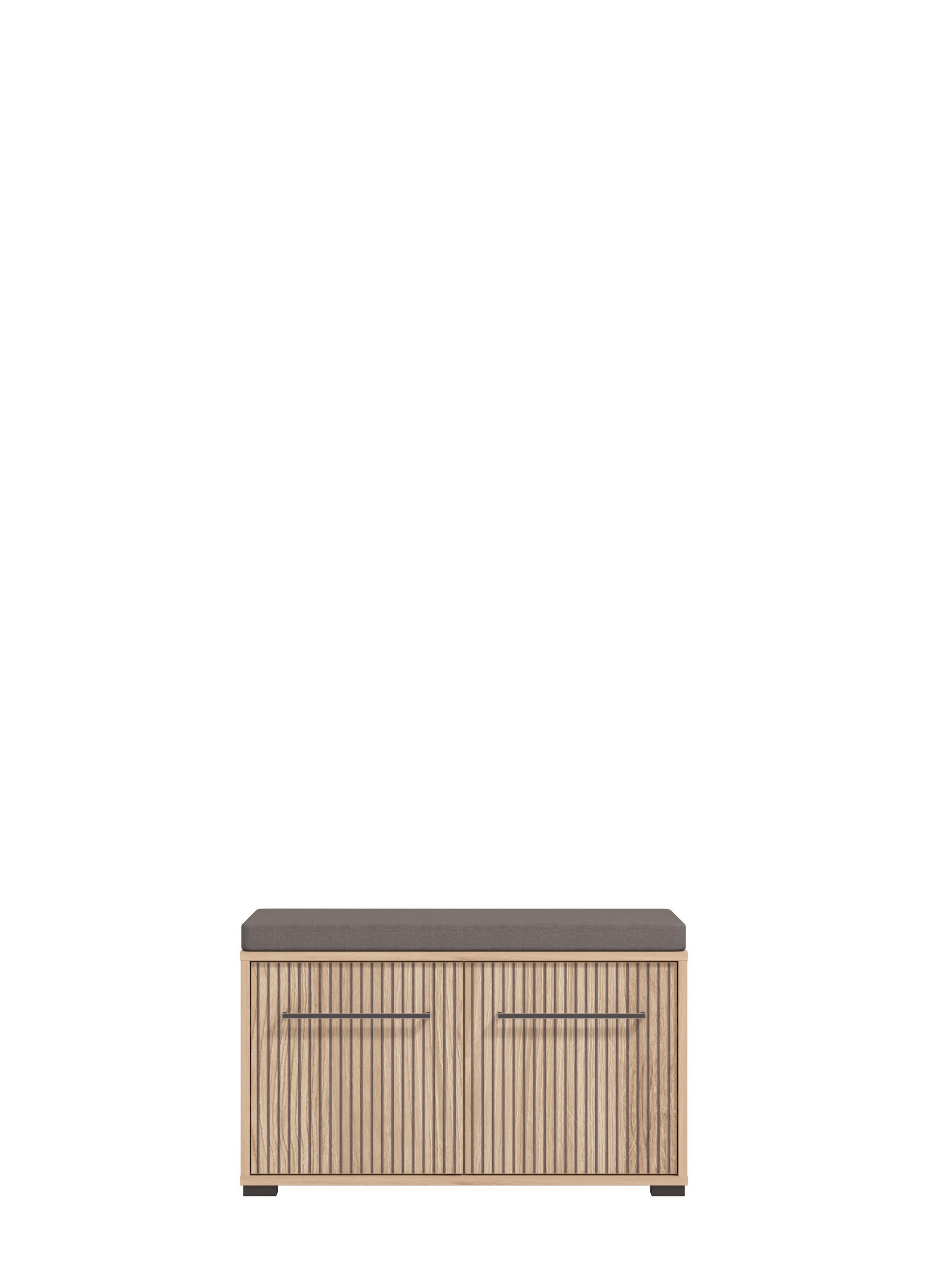 ELŐSZOBAPAD  - Artisan tölgy/szürke, Basics, faalapú anyag (80/49/40cm) - Xora