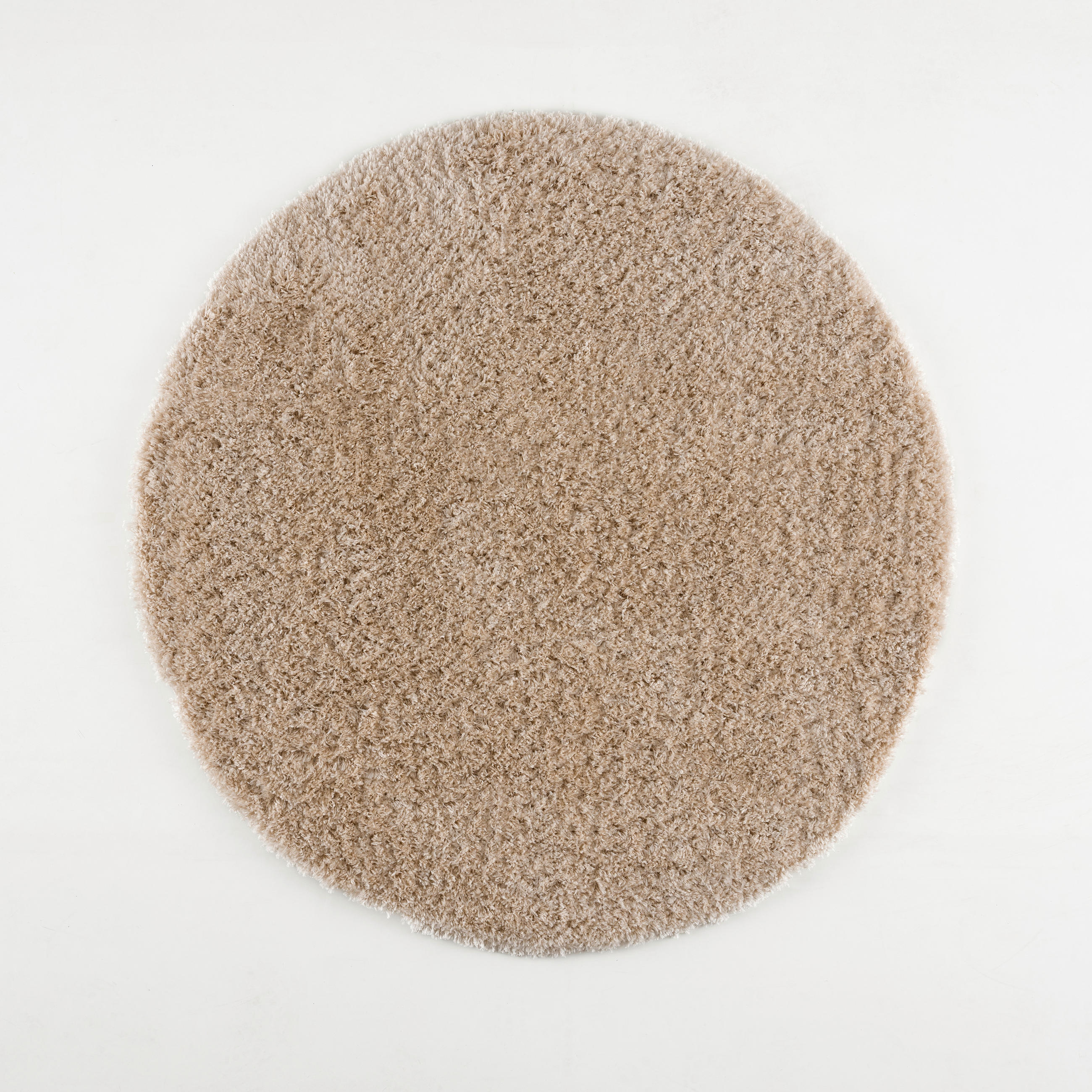 HOCHFLORTEPPICH 80/80 cm Porto Beige  - Beige, KONVENTIONELL, Textil (80/80cm)