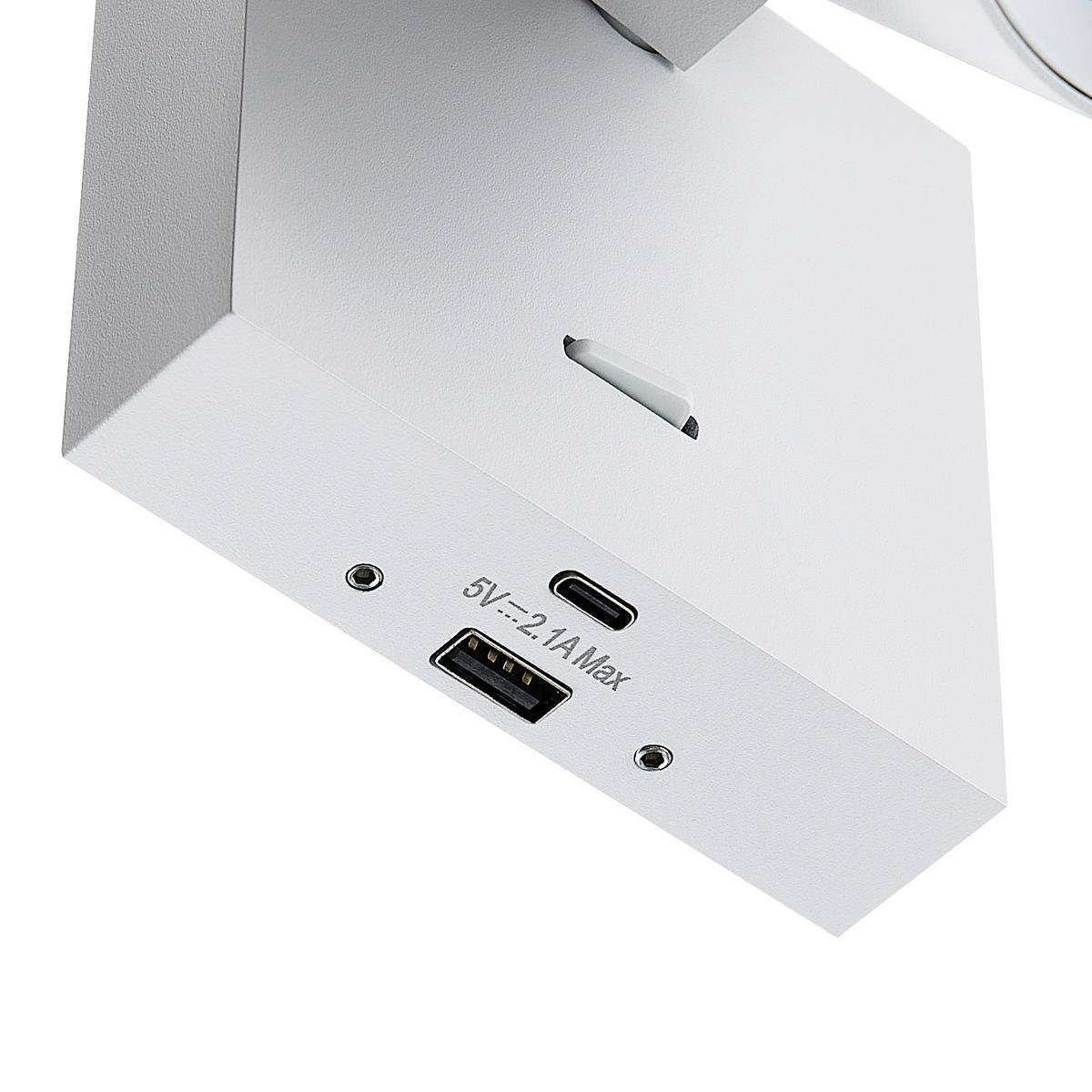 LESELEUCHTE - Weiss, Design, Metall (6/6/10,5cm)