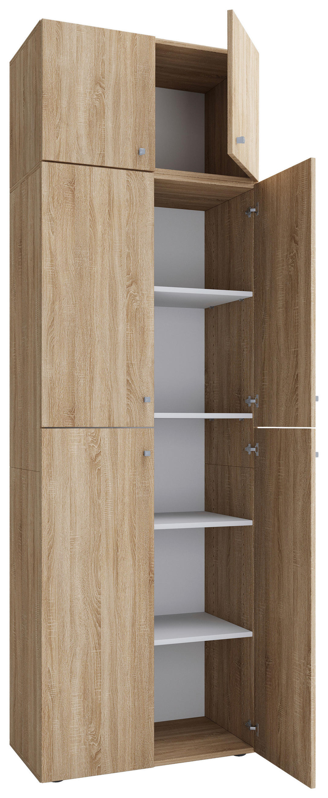 KLEIDERSCHRANK in Sonoma Eiche - Sonoma Eiche, MODERN, Holzwerkstoff (70/223/39cm) - MID.YOU