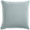 KISSENHÜLLE Panama 60/60 cm  - Silberfarben/Hellblau, Basics, Textil (60/60cm) - Bio:Vio