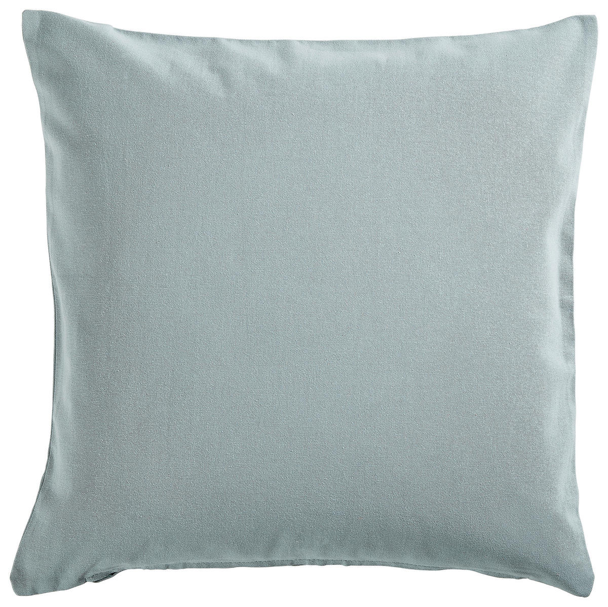 KISSENHÜLLE Panama 60/60 cm  - Silberfarben/Hellblau, Basics, Textil (60/60cm) - Bio:Vio