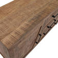 SIDEBOARD  in 140/80/40 cm  - Schwarz/Naturfarben, Design, Holz/Metall (140/80/40cm) - Landscape