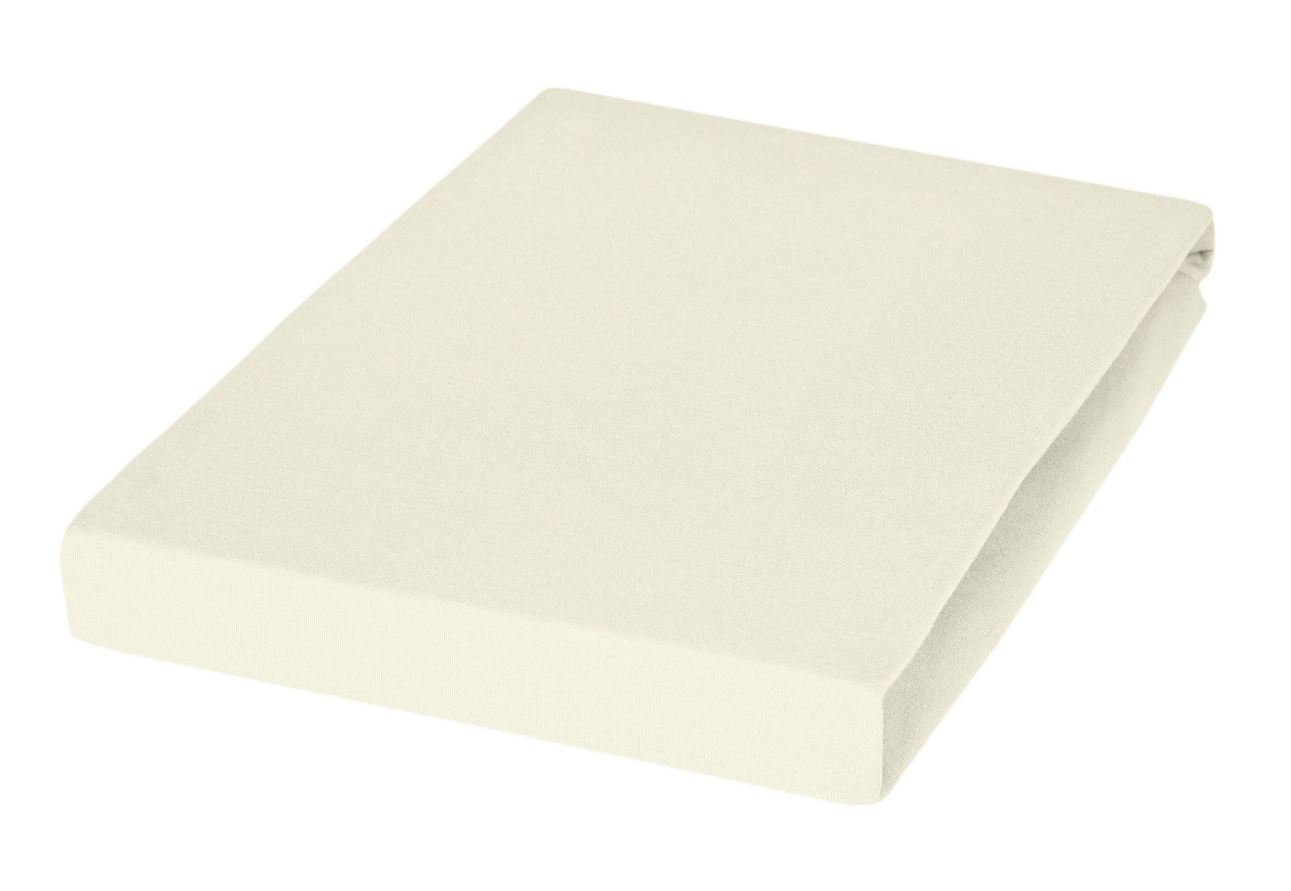 SPANNBETTTUCH Jersey 200/200 cm  - Naturfarben, Basics, Textil (200/200cm) - Janine