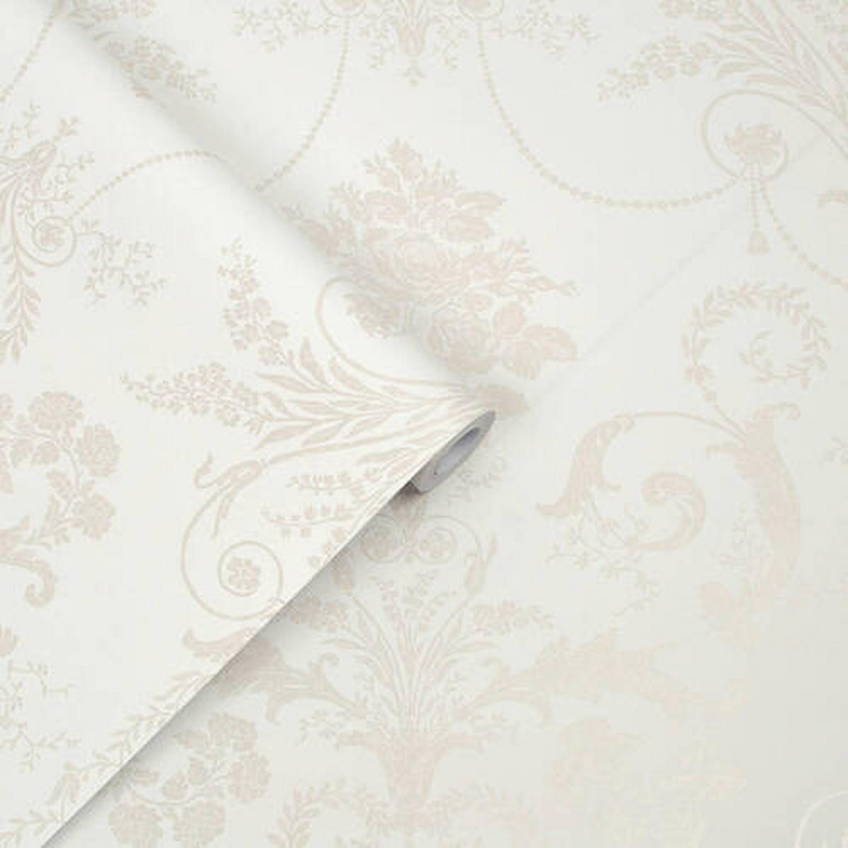 NON WOVEN-TAPET 52/1000 cm  - vit, Basics, papper/plast (52/1000cm)
