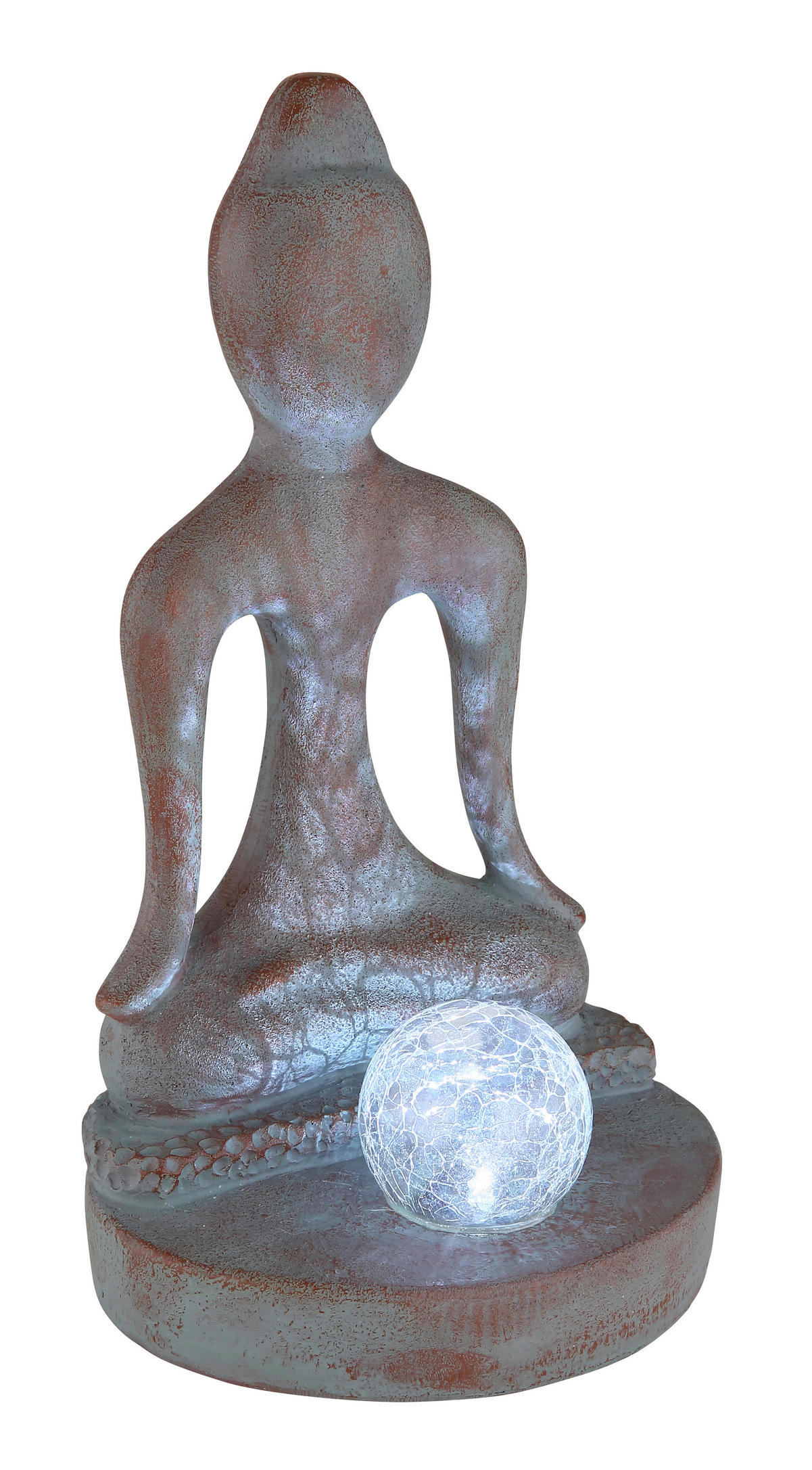SOLARLEUCHTE - Klar/Bronzefarben, Konventionell, Glas/Kunststoff (17,5/15/30cm) - Globo
