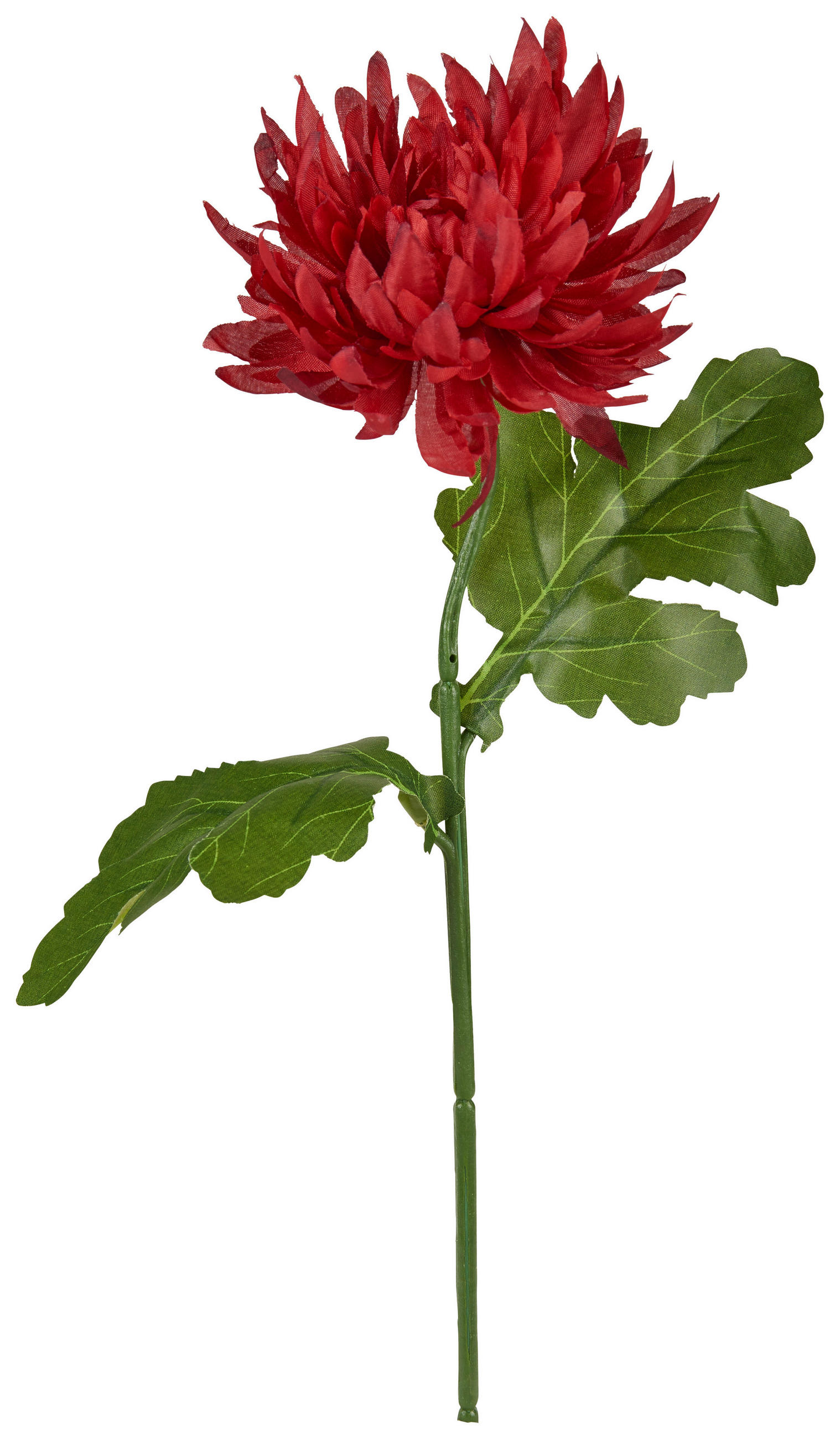 KONSTBLOMMA - röd/grön, Basics, textil/plast (45cm)