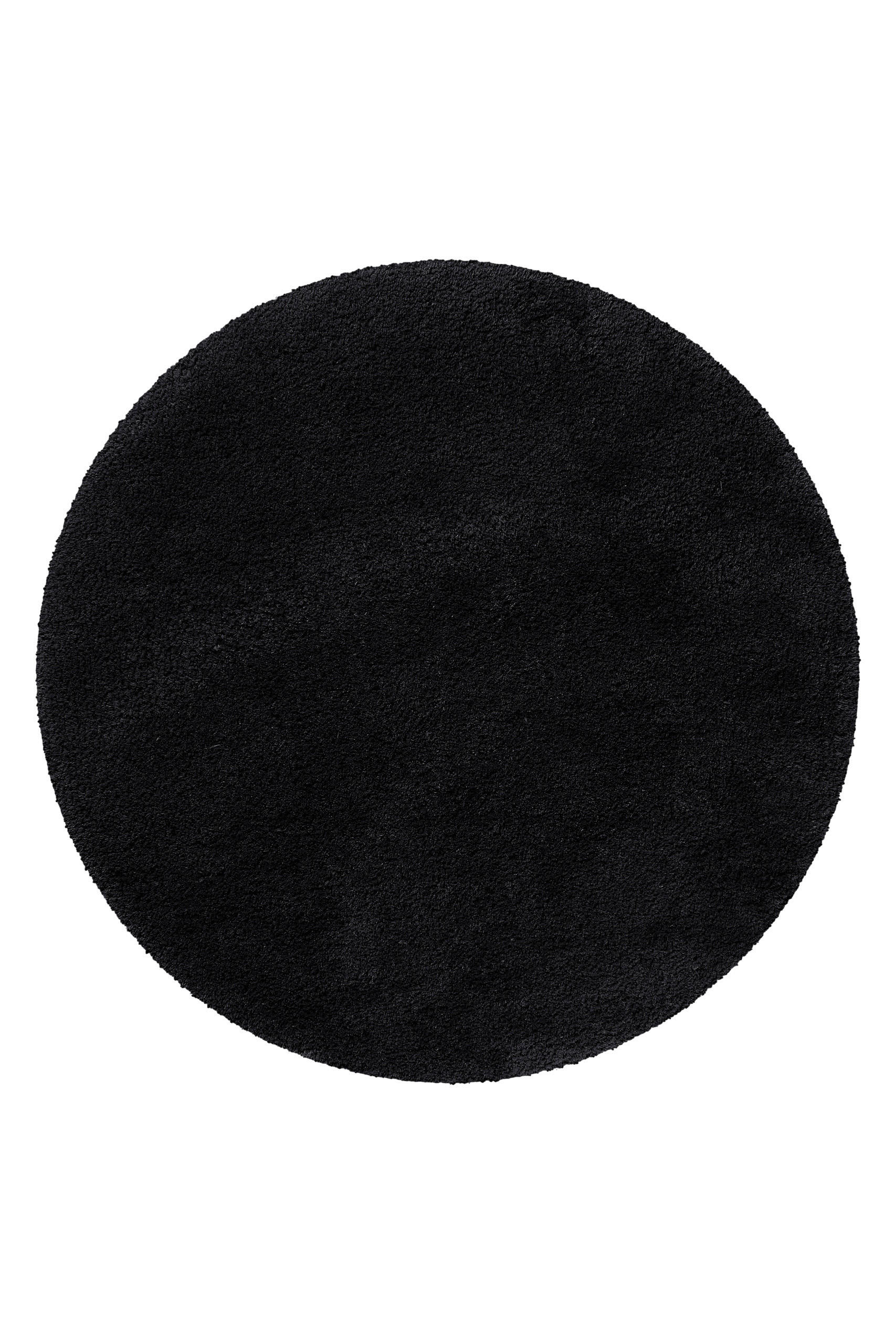 BADTEPPICH Anthrazit, Schwarz 90 cm  - Anthrazit/Schwarz, Basics, Kunststoff/Textil (90cm) - WECON HOME BASIC