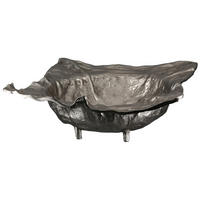 DEKOSCHALE - Silberfarben, Basics, Metall (30/10/30cm)