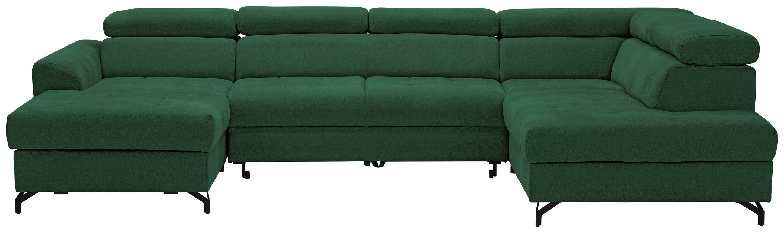 Stylife Wohnlandschaft Waldgrün 327x203 cm