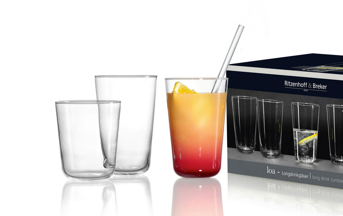 TRINKGLAS  - Klar, Basics, Glas (0,315l) - Ritzenhoff Breker