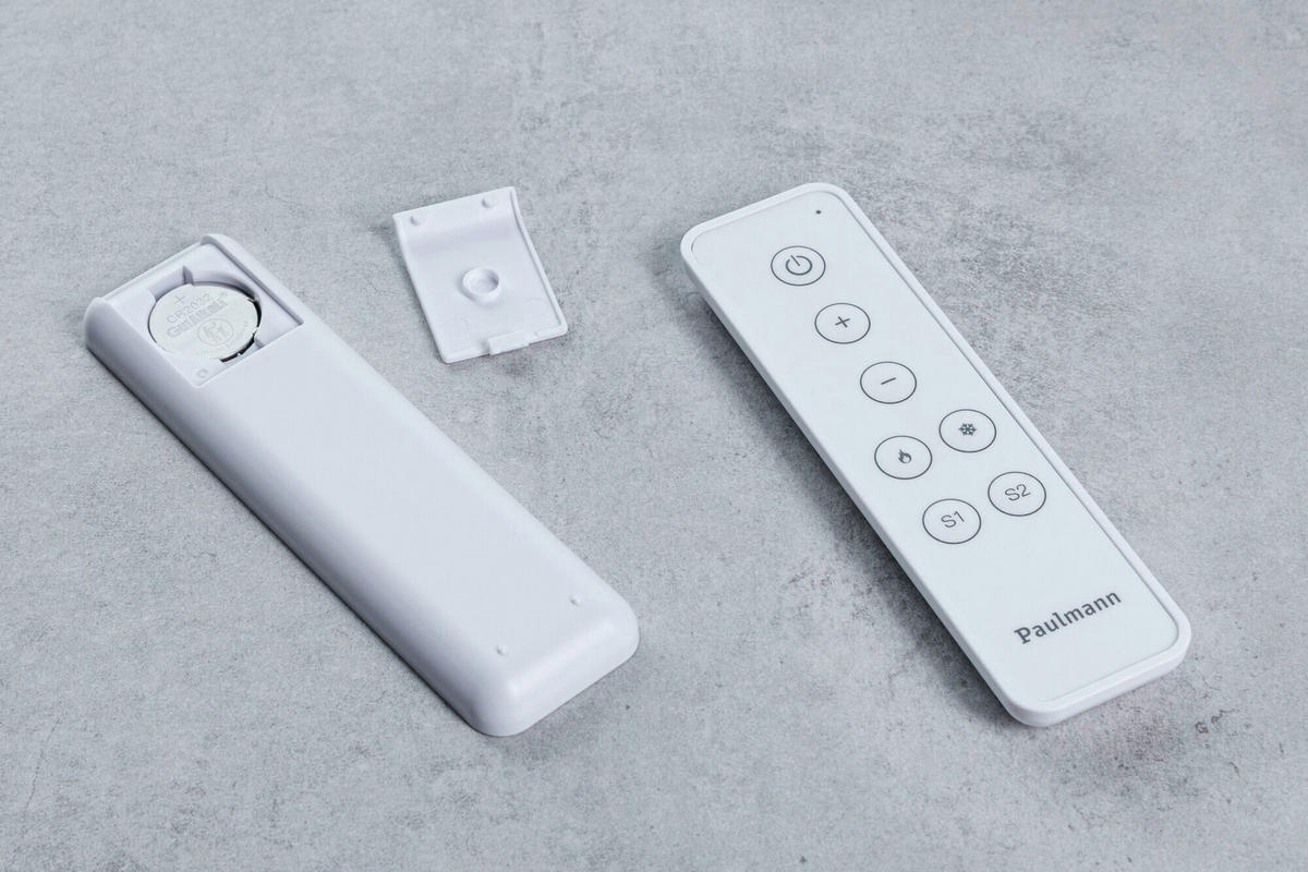 FERNBEDIENUNG - Weiß, Basics, Kunststoff (3,5/1,0/12,5cm) - Paulmann