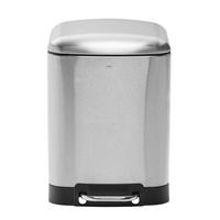 KOSMETIKEIMER 6 l  Metall  - Silberfarben, Basics, Metall (22,5/20,5/32,5cm) - Kela