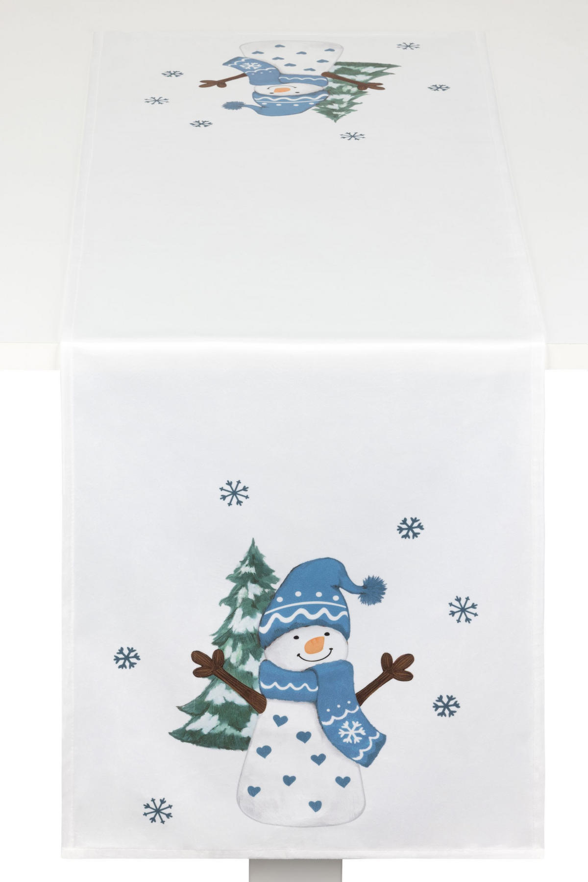 ÚZKY OBRUS, 40/140 cm, viacfarebná - viacfarebná, textil (40/140cm) - X-Mas