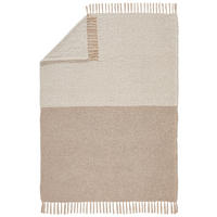 WOHNDECKE 130/170 cm  - Elfenbein/Beige, Textil (130/170cm) - Novel