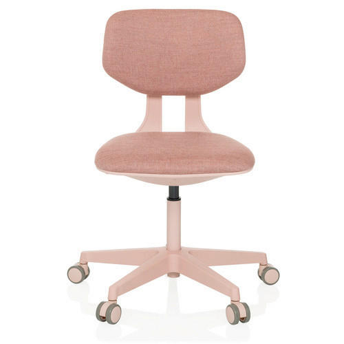 OTOČNÁ ŽIDLE PRO MLÁDEŽ, růžová - růžová, Moderní, textil/plast (51/72- 87/51cm) - MID.YOU