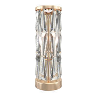 TISCHLEUCHTE - Goldfarben, Trend, Metall (20/58/20cm) - MAYTONI