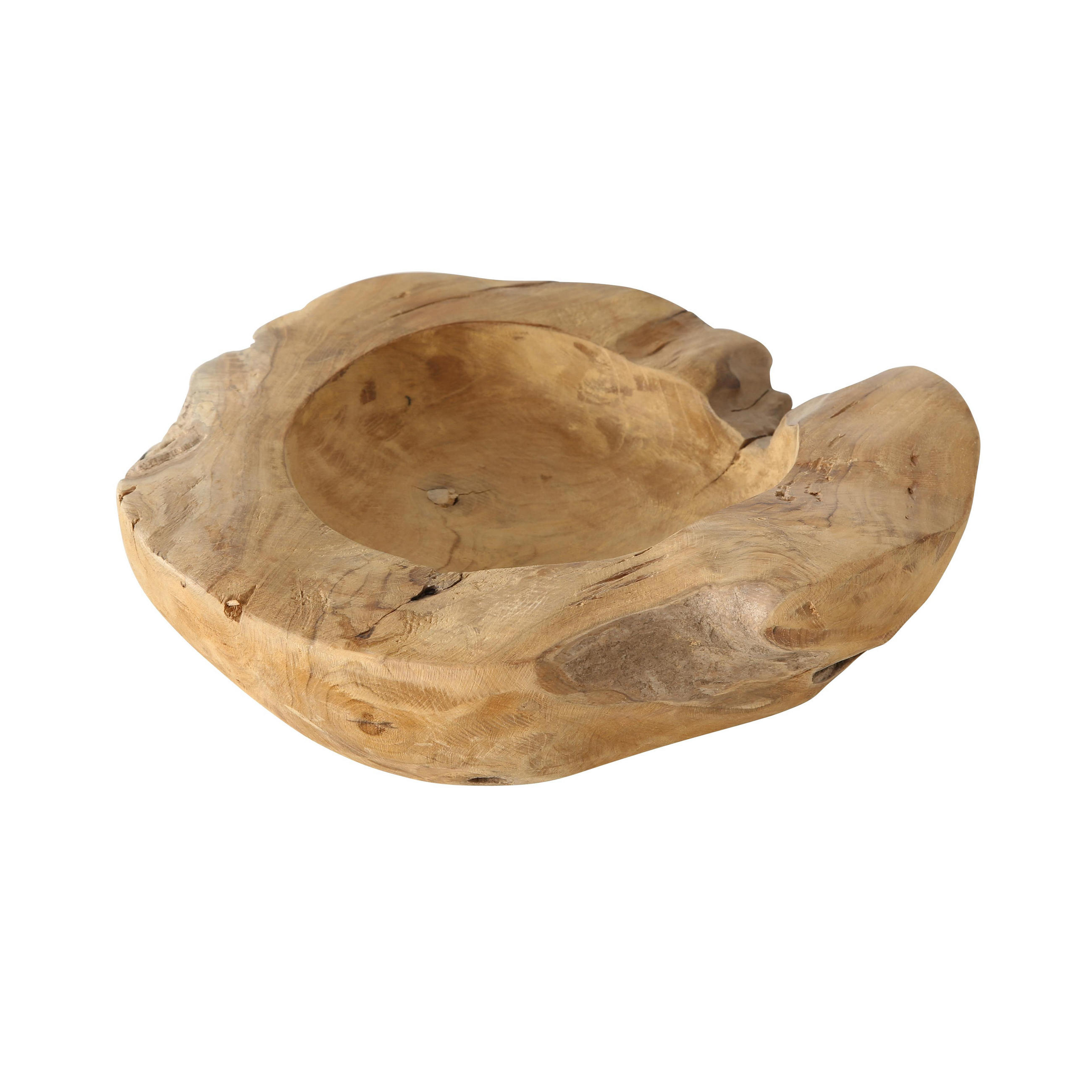 Dekoschale - Braun, KONVENTIONELL, Holz (30/9cm) - Boltze Home