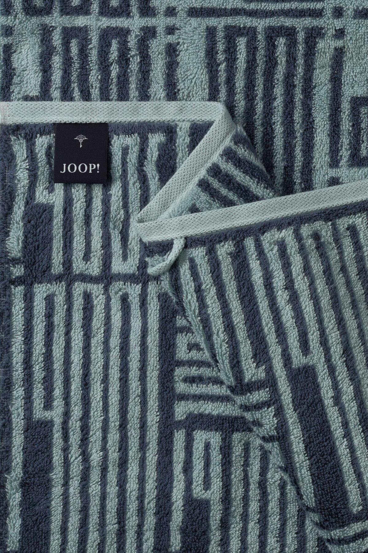 DUSCHTUCH 80/150 cm JOOP! BARS  - Blau, Basics, Textil (80/150cm) - Joop! Living