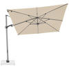 AMPELSCHIRM 275 cm Beige  - Beige/Silberfarben, KONVENTIONELL, Textil/Metall (275/275cm) - KNIRPS