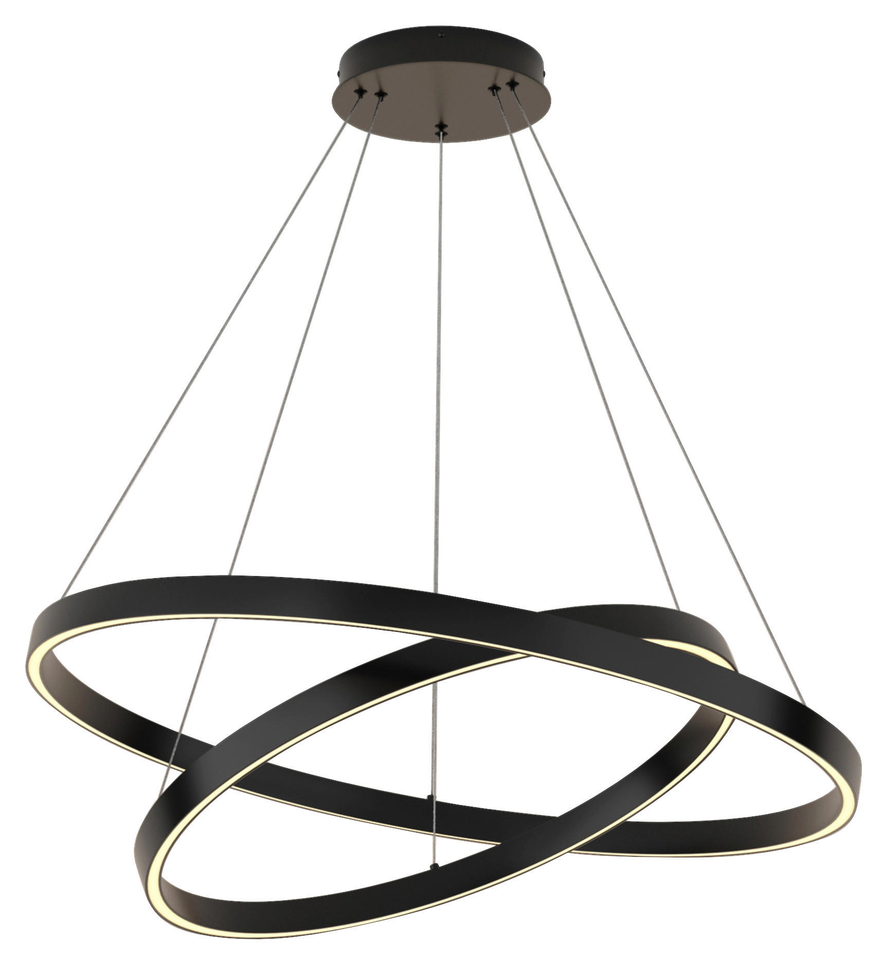 PENDELLAMPA 80/100/80 cm - svart, Basics, metall (80/100/80cm) - MAYTONI