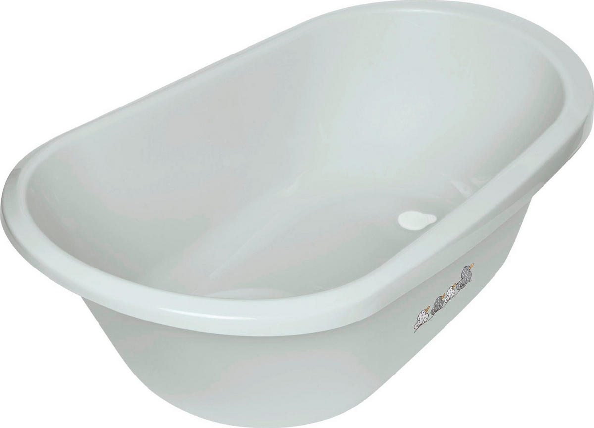 BABYBADEWANNE SEPP  - Pastellgrün, Basics, Kunststoff (79.5/41.5/30.8cm) - Bebe Jou