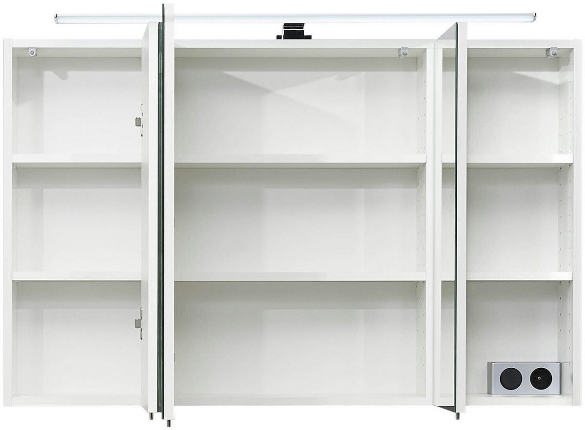SPIEGELSCHRANK 110/70/20 cm  - Chromfarben/Silberfarben, KONVENTIONELL, Glas/Holzwerkstoff (110/70/20cm) - Pelipal