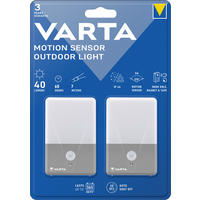 ÉJJELI LÁMPA - szürke, Basics, műanyag (16,8/23,7/3,1cm) - Varta