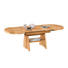 COUCHTISCH Ahorn furniert Birnbaumfarben - Birnbaumfarben, KONVENTIONELL, Metall (125(165,5/71/56-75cm) - Venda