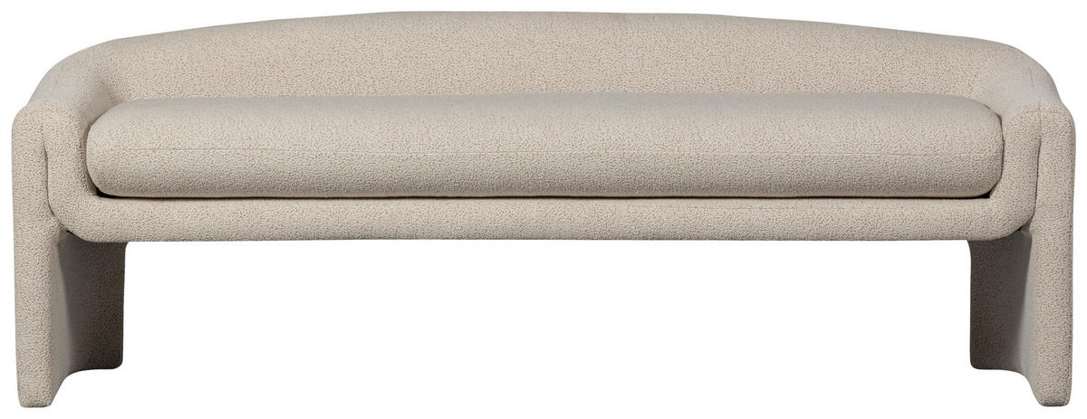 SITZBANK in Textil Beige  - Beige, Design, Textil (160/60/52cm) - Livetastic