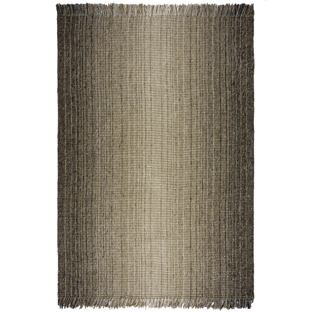 HANDWEBTEPPICH 120/170 cm Mottle Grau  - Grau, KONVENTIONELL, Textil (120/170cm)