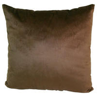 PRYDNADSKUDDE    - mörkbrun, Design, textil (45/45cm)