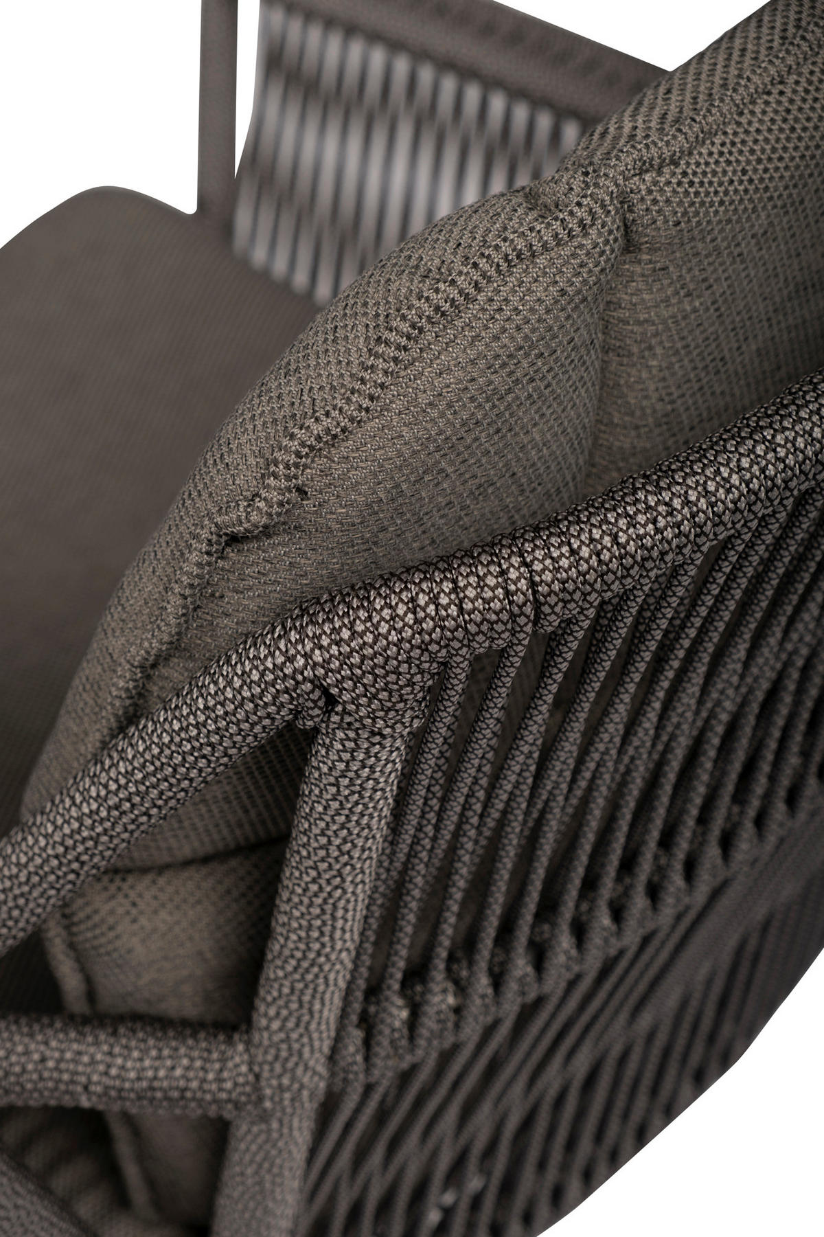 STAPELSESSEL in Metall, Textil Grau  - Anthrazit/Grau, Basics, Textil/Metall (66/87/64cm) - Tierra Outdoor